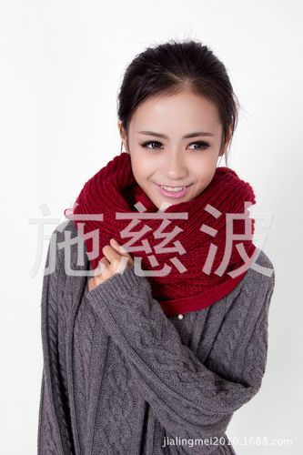 韩版爆款毛线帽 锦丝皱边与手工珍珠的时尚碰撞，百搭秒变氛围感女神